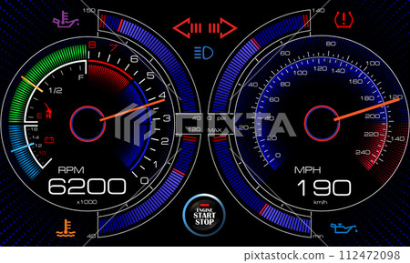 LCD Digital Back-ight Motorcycle Speedometer Tachometer Odometer MotorBike Instrument Scooter Dirt bike. LCD Digital Back-ight Motorcycle Speedometer Tachometer Odometer MotorBike Instrument Scooter Dirt bike. 112472098