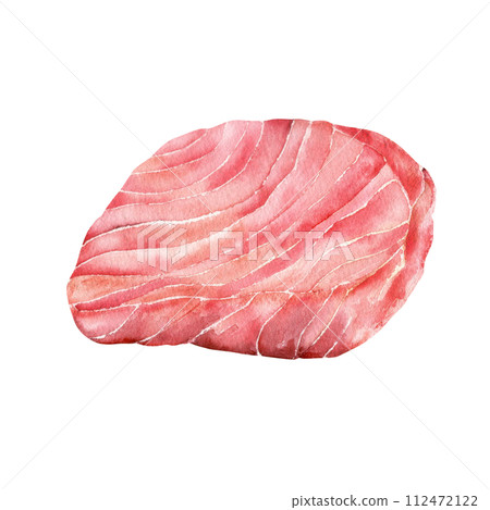 Tuna fish raw steak 112472122