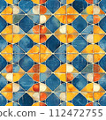 the mosaic of the wall 112472755