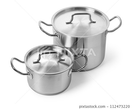 professional metal pot cooker for boiling professional metal pot cooker for boiling 112473220