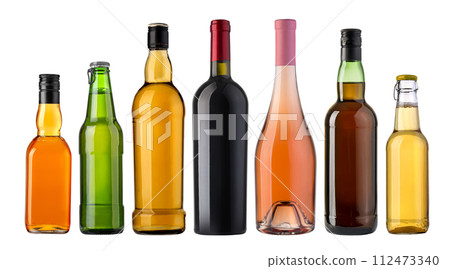 Set of diffrent bottles 112473340