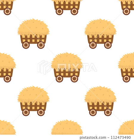 seamless pattern with hay seamless pattern with hay 112473490
