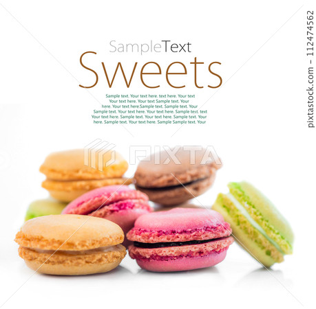 cookies macaroon cookies macaroon 112474562