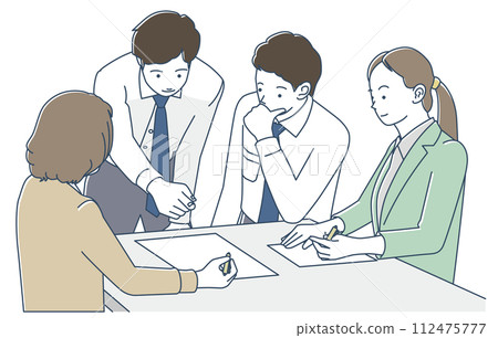 員工進行討論 112475777