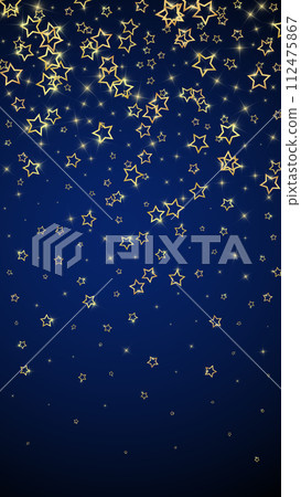 Christmas spirit. Scattered falling stars. Christmas spirit. Scattered falling stars. 112475867