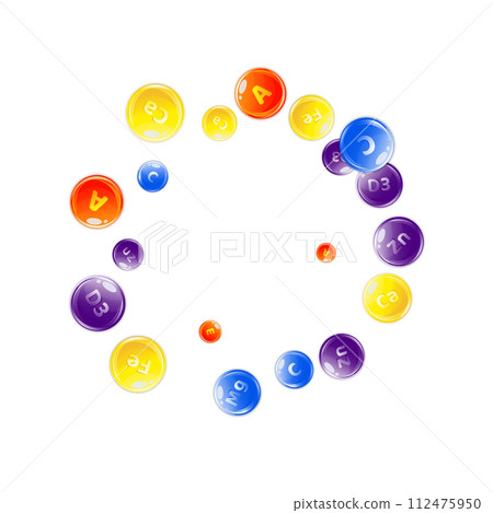 Vitamins and minerals complex. Multivitamins Vitamins and minerals complex. Multivitamins 112475950