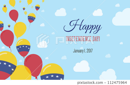 Venezuela Independence Day Sparkling Patriotic Venezuela Independence Day Sparkling Patriotic 112475964