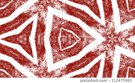 Striped hand drawn pattern. Maroon symmetrical Striped hand drawn pattern. Maroon symmetrical 112475993