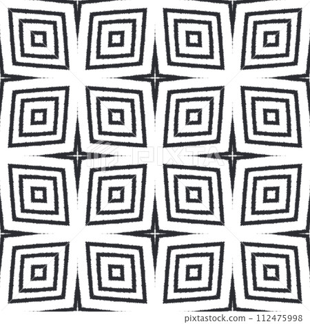 Exotic seamless pattern. Black symmetrical Exotic seamless pattern. Black symmetrical 112475998