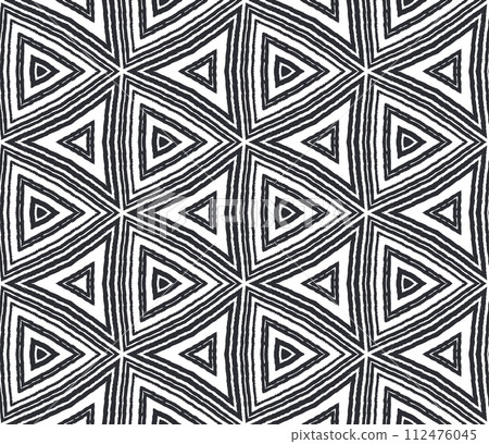 Chevron stripes design. Black symmetrical 112476045