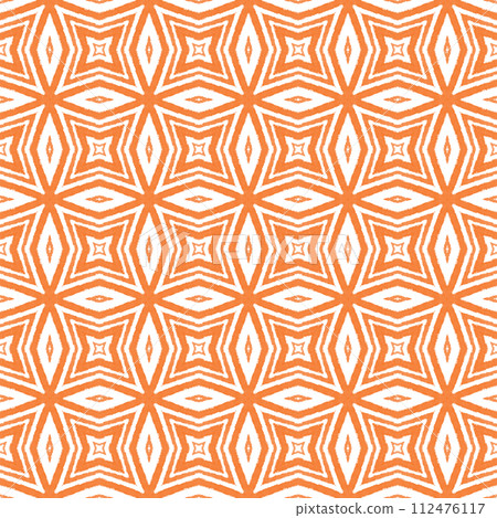 Textured stripes pattern. Orange symmetrical Textured stripes pattern. Orange symmetrical 112476117