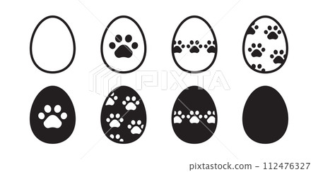 easter egg vector dog paw footprint icon logo doodle april chicken duck pet character cartoon symbol abstract polka dot striped japan checked scarf illustration design isolated easter egg vector dog paw footprint icon logo doodle april chicken duck pet character cartoon symbol abstract polka dot striped japan checked scarf illustration design isolated 112476327