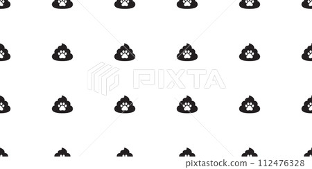Poo seamless pattern dog paw footprint vector toilet Cartoon gift wrapping paper repeat wallpaper tile background scarf isolated icon illustration design Poo seamless pattern dog paw footprint vector toilet Cartoon gift wrapping paper repeat wallpaper tile background scarf isolated icon illustration design 112476328