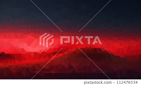 Red and black vector Low poly, abstract dark background Red and black vector Low poly, abstract dark background 112476534
