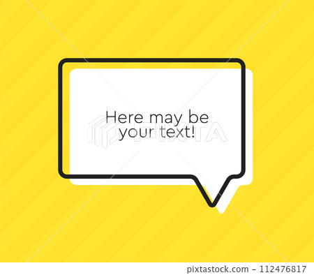 Quote frame blank, text quote boxes, message 112476817