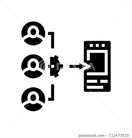guerrilla testing ux ui design glyph icon vector illustration guerrilla testing ux ui design glyph icon vector illustration 112477010