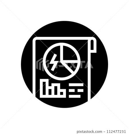 energy audits glyph icon vector illustration energy audits glyph icon vector illustration 112477231