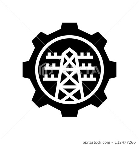 grid modernization energy policy glyph icon vector illustration grid modernization energy policy glyph icon vector illustration 112477260