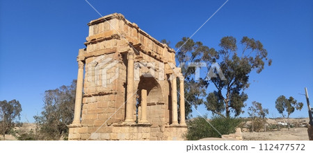 The Capitol Temples Capitolium, Roman ruins of Sbeitla, Sufetula, 2024 The Capitol Temples Capitolium, Roman ruins of Sbeitla, Sufetula, 2024 112477572
