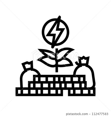 green investment energy policy line icon vector illustration green investment energy policy line icon vector illustration 112477583
