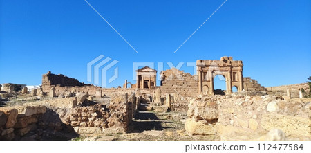 The Capitol Temples Capitolium, Roman ruins of Sbeitla, Sufetula, 2024 The Capitol Temples Capitolium, Roman ruins of Sbeitla, Sufetula, 2024 112477584