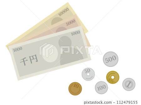 金錢形象插畫_1 金錢形象插畫_1 112479155