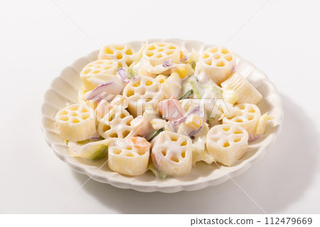 spring cabbage pasta salad spring cabbage pasta salad 112479669