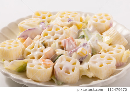 spring cabbage pasta salad spring cabbage pasta salad 112479670