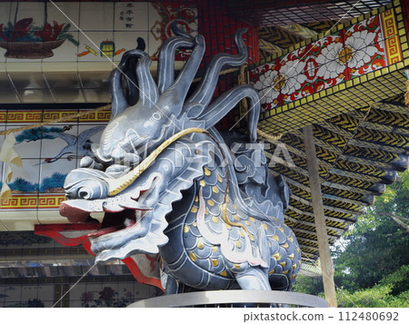 Shizuoka Prefecture, Yoshiwara, Myohoji Temple, Ryujin Incense Burner Hall, February 112480692