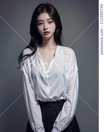 年輕的女士的肖像 年輕的女士的肖像 112480749