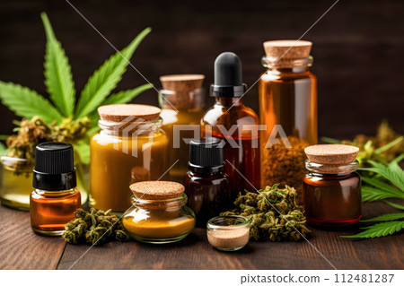 AI-generated content. Revitalize with CBD Your Ultimate Self-Care Companion ai generated art 112481287