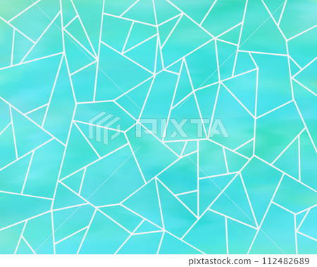 冰裂圖案背景圖（翡翠色） 112482689