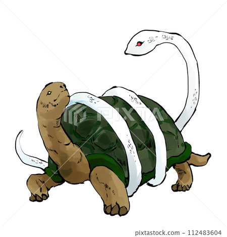 酷 Genbu 手繪插畫 112483604