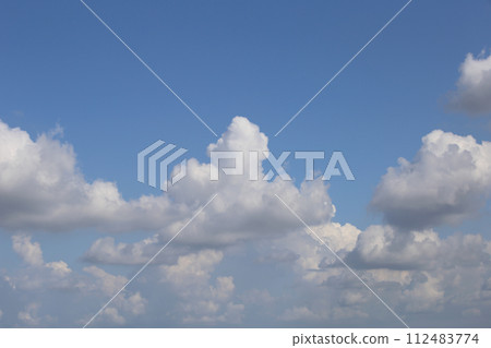 blue sky with clouds 112483774