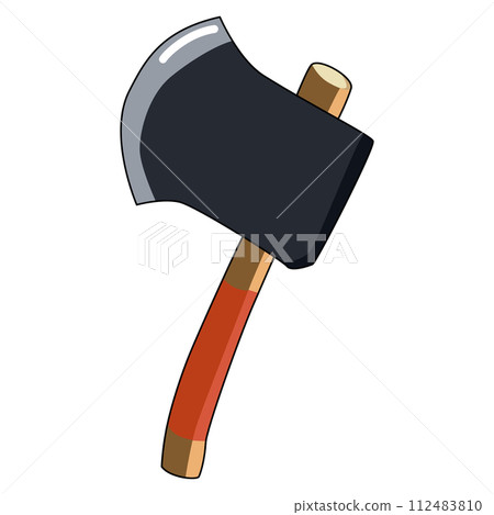 Wooden axe 112483810