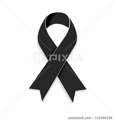 Mourning and melanoma support symbol 112484109