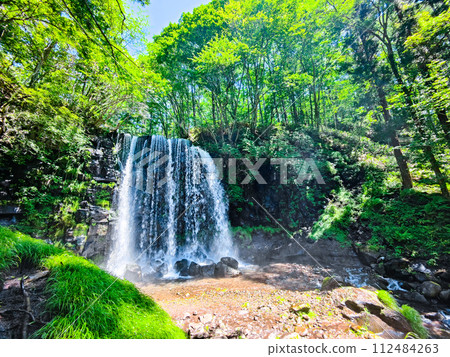 唐澤瀑布（上田菅平市） 112484263