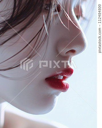 Close-up portraits with rich emotional expressions that reflect the beauty of Asia 112484800