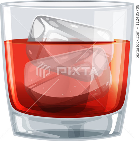 Chilled Drink in a Glass 112485709