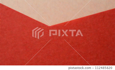 紅色日本紙紋理 112485820