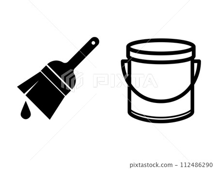 油漆可以畫筆圖標 112486290