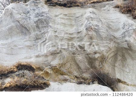 北海道積丹海岸的地質地層 北海道積丹海岸的地質地層 112486420