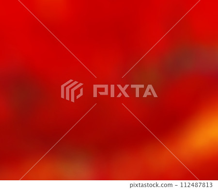 溫暖的紅色和橙色背景，蓬鬆的不均勻顏色。 112487813