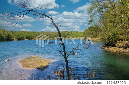 Serene Lakeside Solitude 112487933