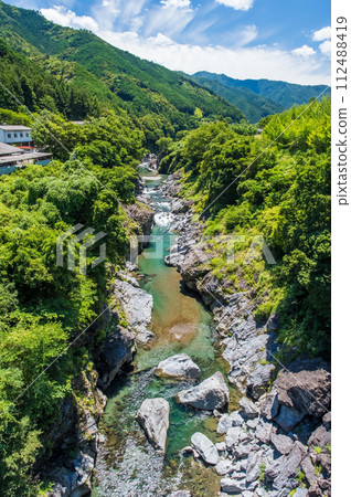 大台町宮河沿岸的夏季（河上游領地峽谷） 112488419