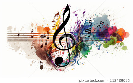 背景與音符主題 112489035