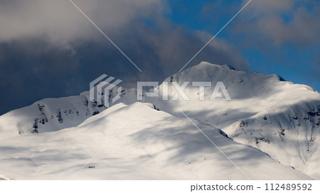 Cuds over snow mountains Cuds over snow mountains 112489592
