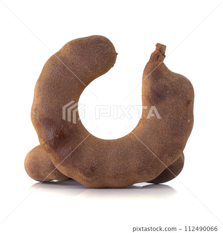 sweet tamarind isolated on a white background sweet tamarind isolated on a white background 112490066