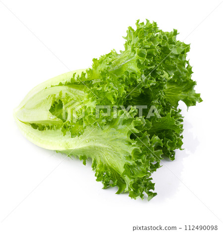 Fresh Frillice Iceberg Lettuce isolated on a transparent background Fresh Frillice Iceberg Lettuce isolated on a transparent background 112490098