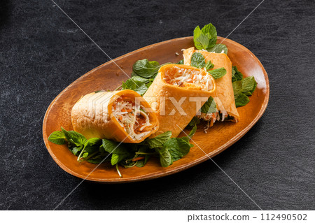 蔬菜捲 韓式蔬菜捲 112490502